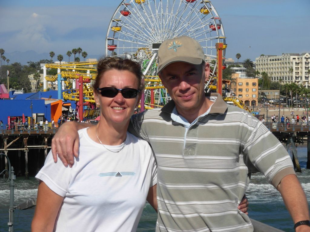 Kathy M and Jay in Santa Monica